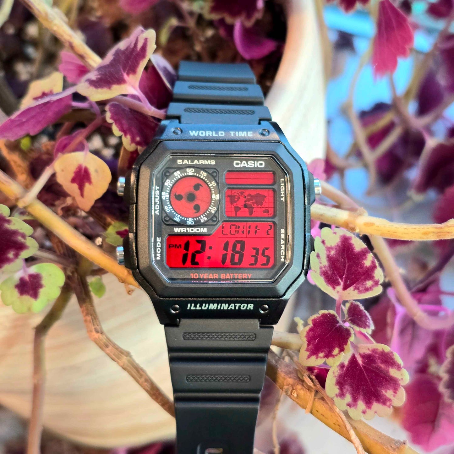Casio Sharingan personalizado