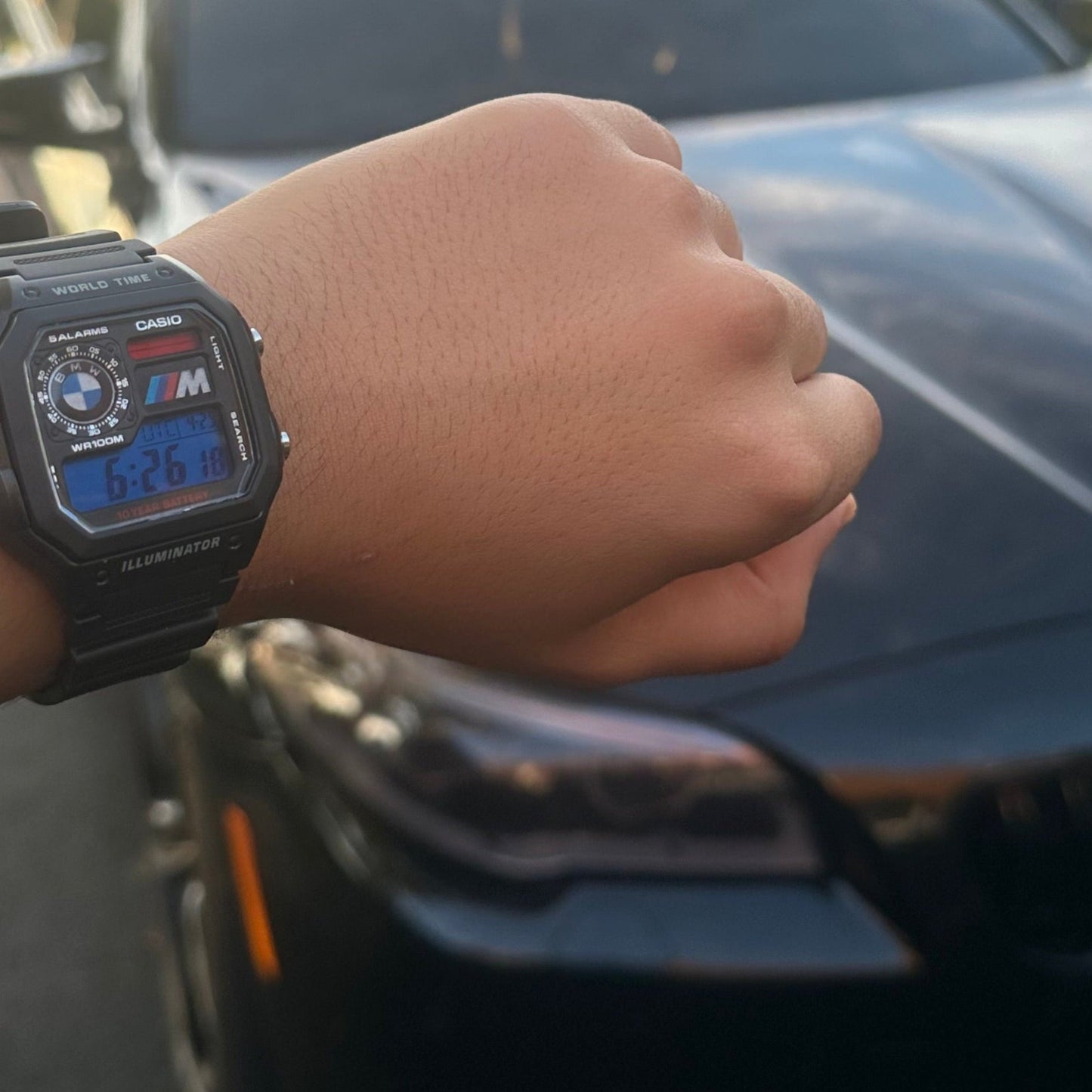 BMW Casio personalizado
