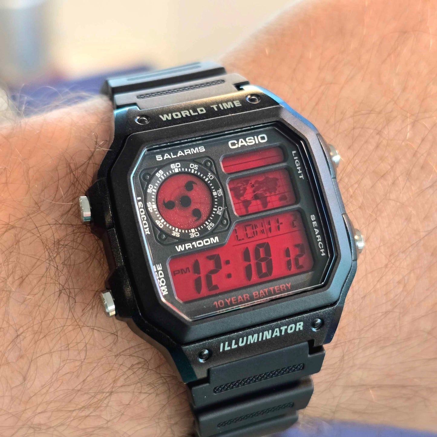 Custom Sharingan Casio