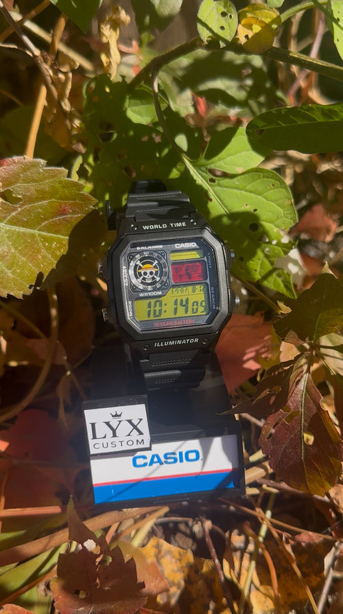 Custom One Piece Casio